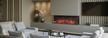 Load image into Gallery viewer, Built In Electric Fireplace 59" Onyx