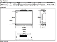 Load image into Gallery viewer, Element™ 42" Built-in Electric Fireplace