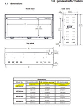 Load image into Gallery viewer, Astound 50" Built In