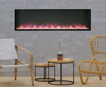 Load image into Gallery viewer, Outdoor Rated Linear Electric Fireplace 43"
