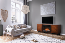 Load image into Gallery viewer, The Bella Electric Fireplace Media Console