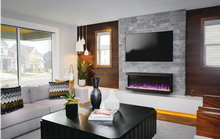 Load image into Gallery viewer, Trivista™ Pictura 50" 3-Sided Wallmount Electric Fireplace
