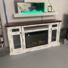 Load image into Gallery viewer, Electric Fireplace &amp; Mantel
