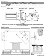 Load image into Gallery viewer, 56" Linear Direct Vent Fireplace INSTALLED!
