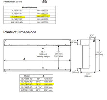Load image into Gallery viewer, Ignite Bold 74" Linear Electric Fireplace
