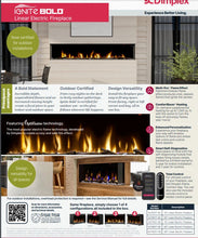Load image into Gallery viewer, Ignite Bold 74" Linear Electric Fireplace
