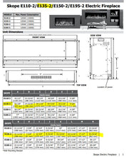 Load image into Gallery viewer, Skope 53" Electric Fireplace
