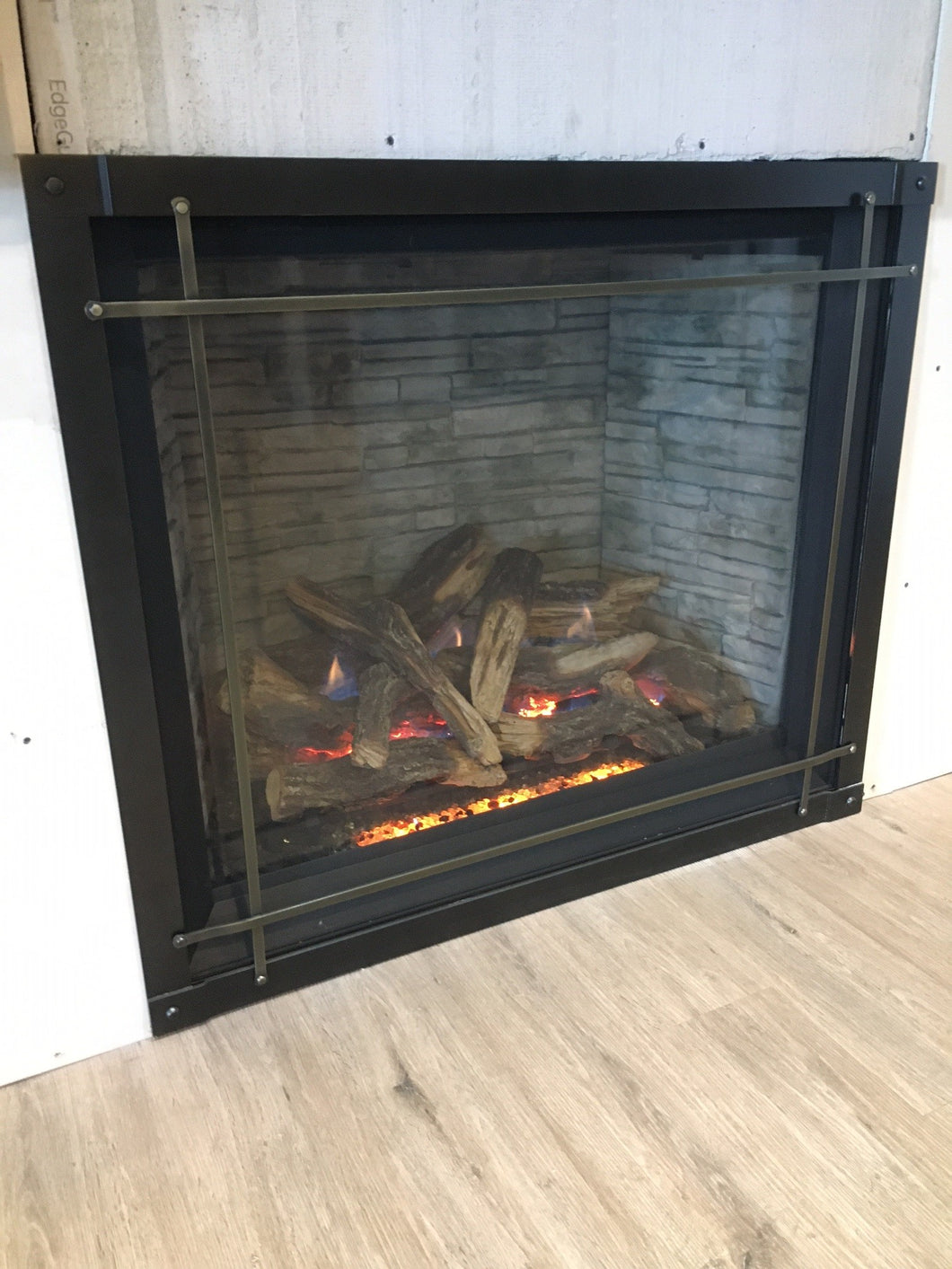 Large N/G Direct Vent Fireplace