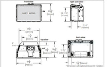 Load image into Gallery viewer, Direct Vent Gas Insert
