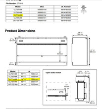 Load image into Gallery viewer, Ignite Ultra 74" Linear Electric Fireplace
