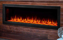 Load image into Gallery viewer, Outdoor Rated Linear Electric Fireplace 43&quot;
