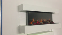 Load and play video in Gallery viewer, Wall Hanging 50&quot; Electric Fireplace
