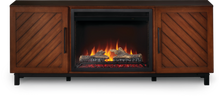 Load image into Gallery viewer, The Bella Electric Fireplace Media Console
